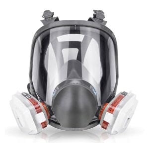 Full-face ventilator mask