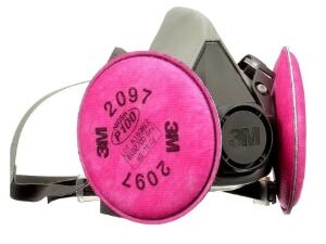 Half-face ventilator