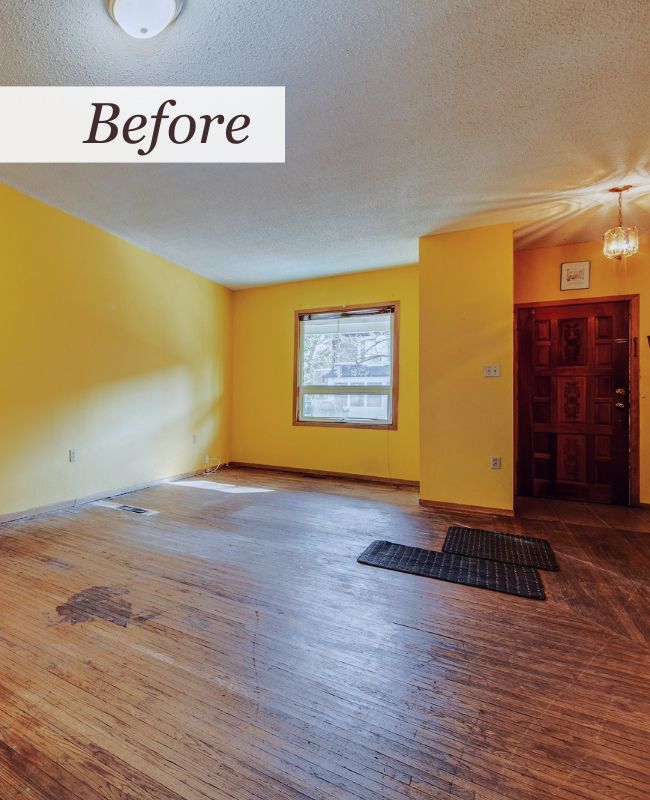 The dining room after renovation